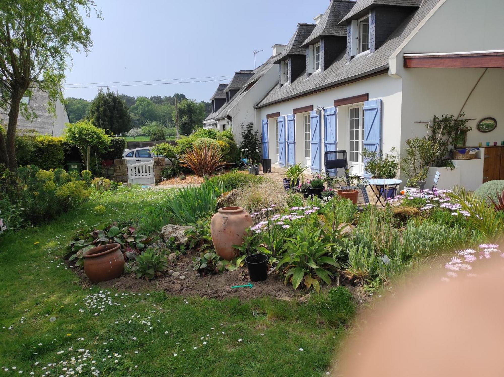 Grand Studio Duplex Avec Jardin La Trinite-sur-Mer Bagian luar foto